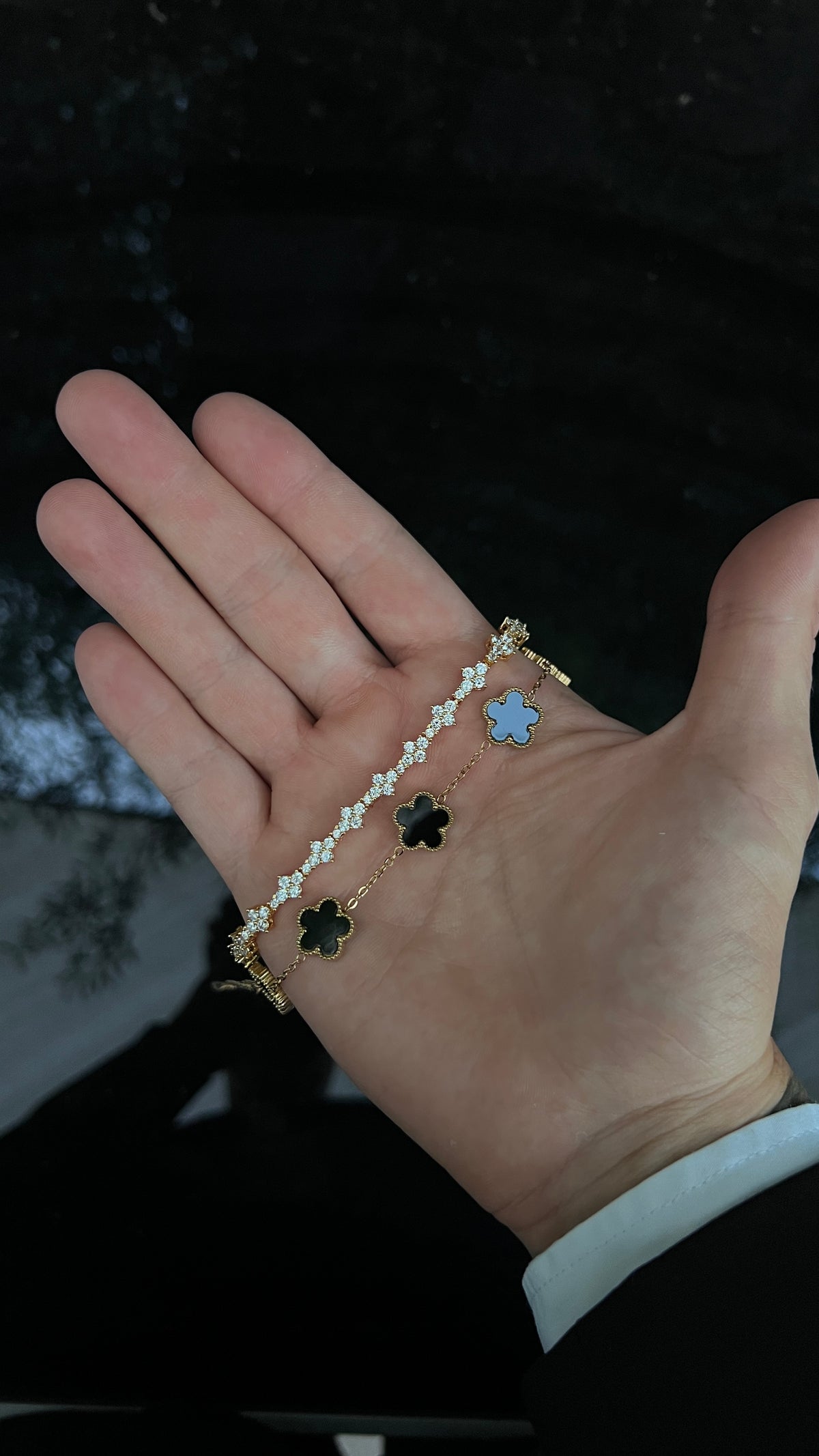 TASSI BLOSSOM CRYSTAL GOLD