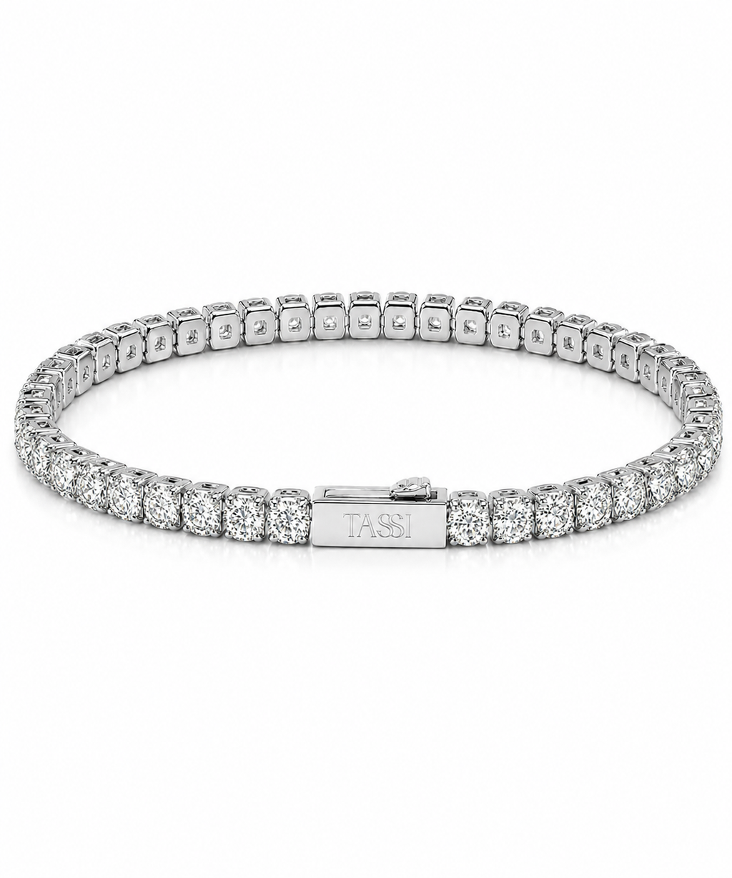 TASSI TENNIS ICED BRACELET. -5MM