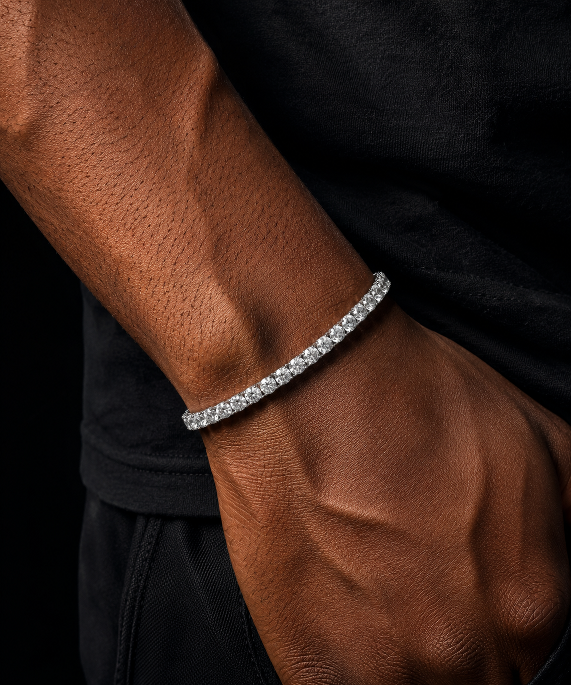 TASSI TENNIS ICED BRACELET. -5MM