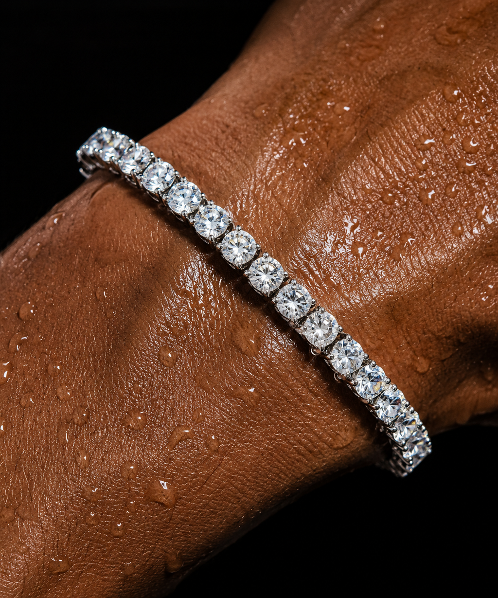 TASSI TENNIS ICED BRACELET. -5MM