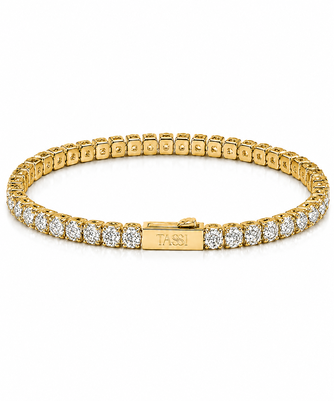 TASSI TENNIS BRACELET GOLD