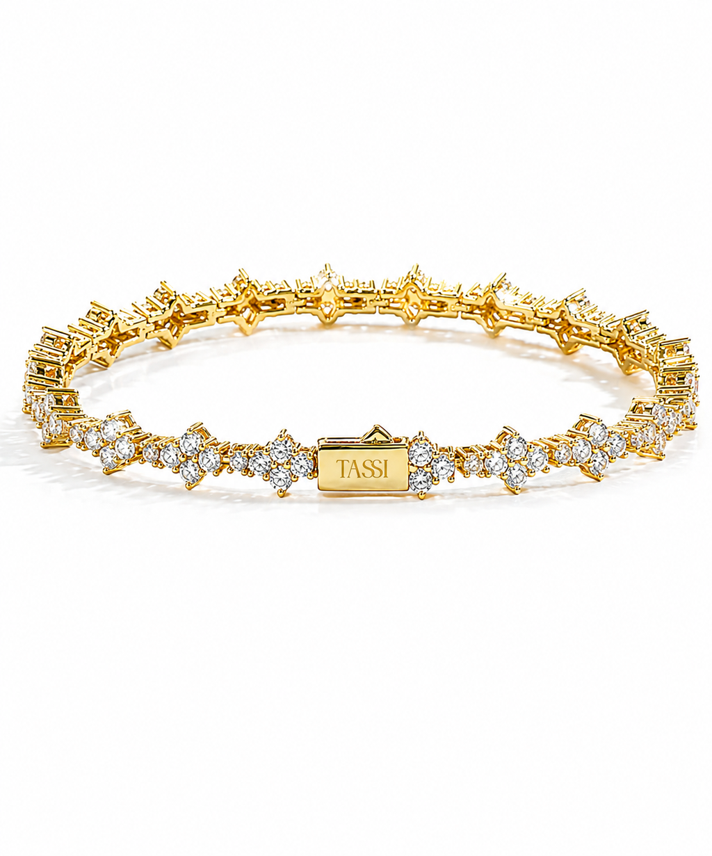 TASSI BLOSSOM CRYSTAL GOLD