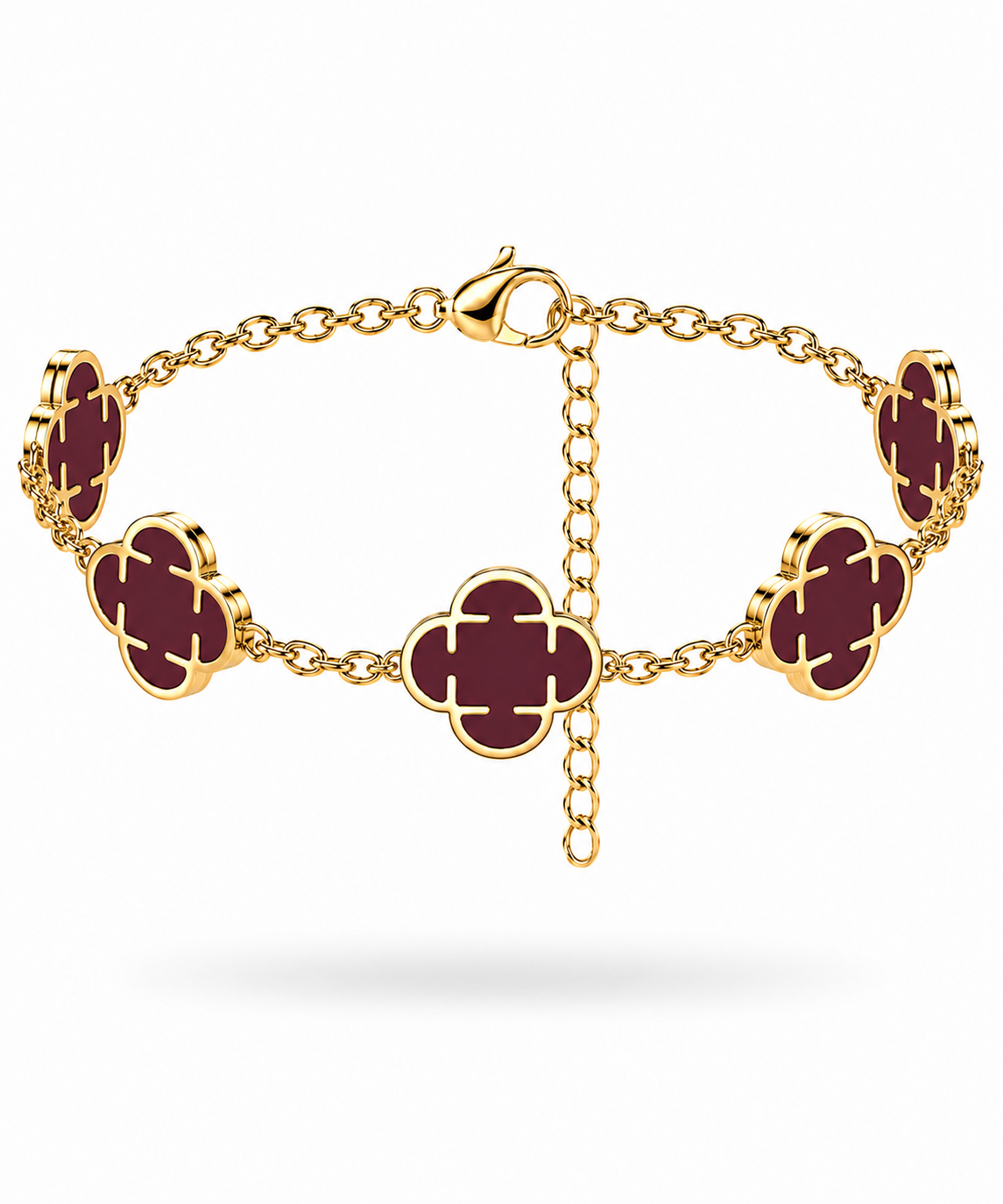 TASSI GOLD CLOVER BRACELET