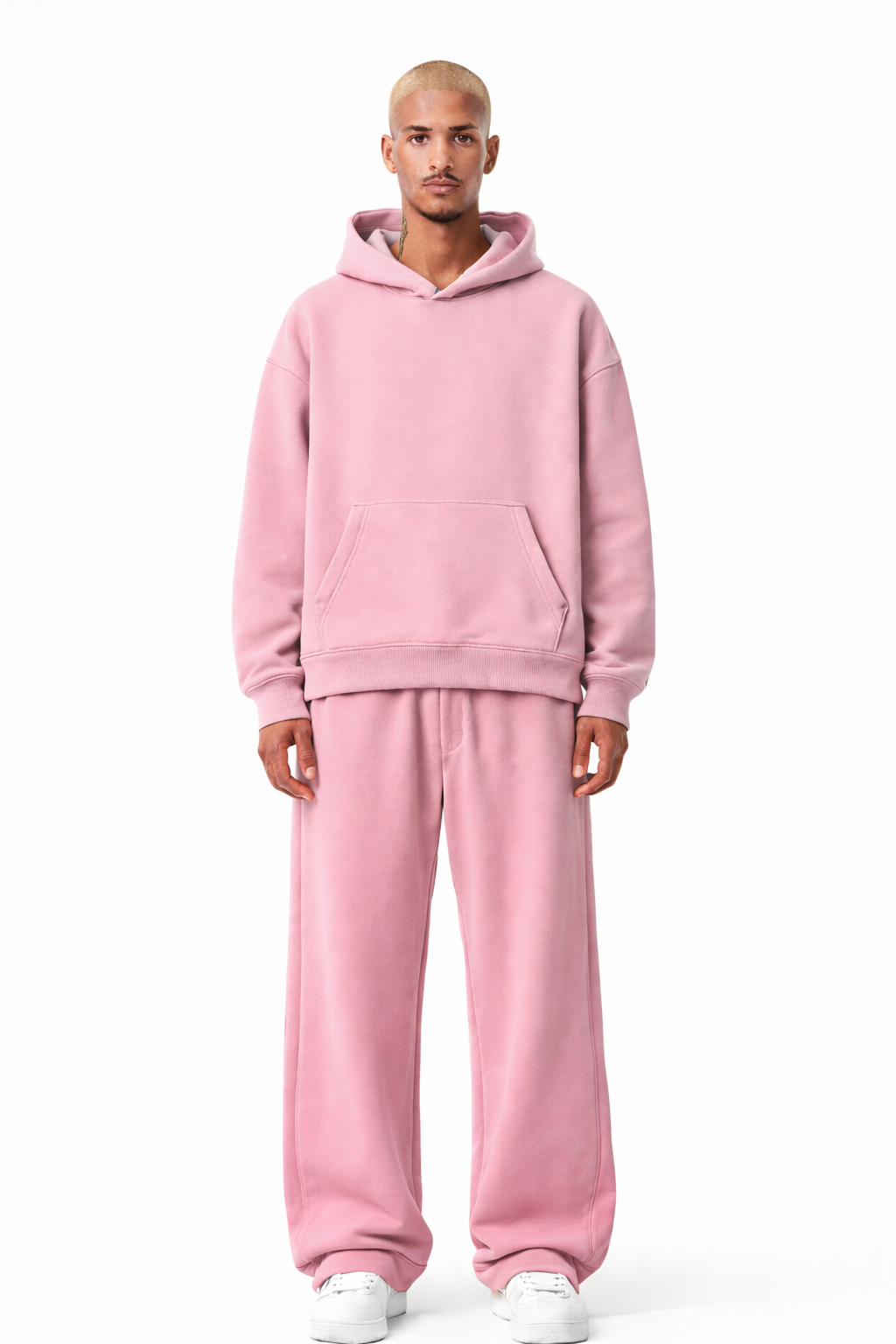TASSI BAGGY HOODIE PINK