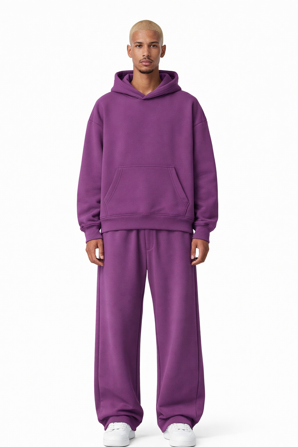 TASSI BAGGY HOODIE LILA