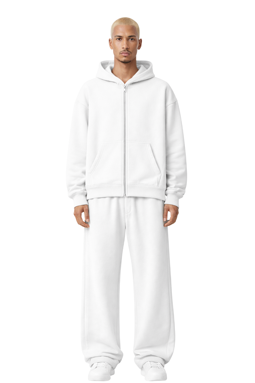 TASSI BAGGY JOGGER WHITE