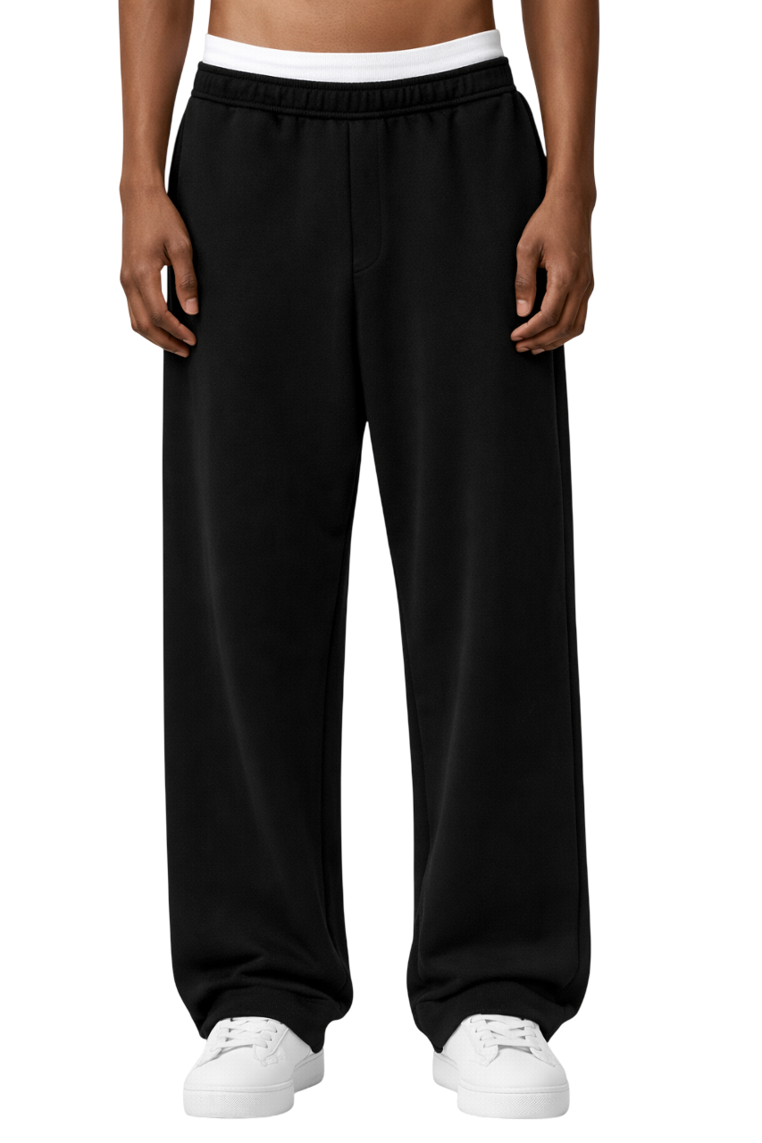 TASSI BAGGY JOGGER BLACK