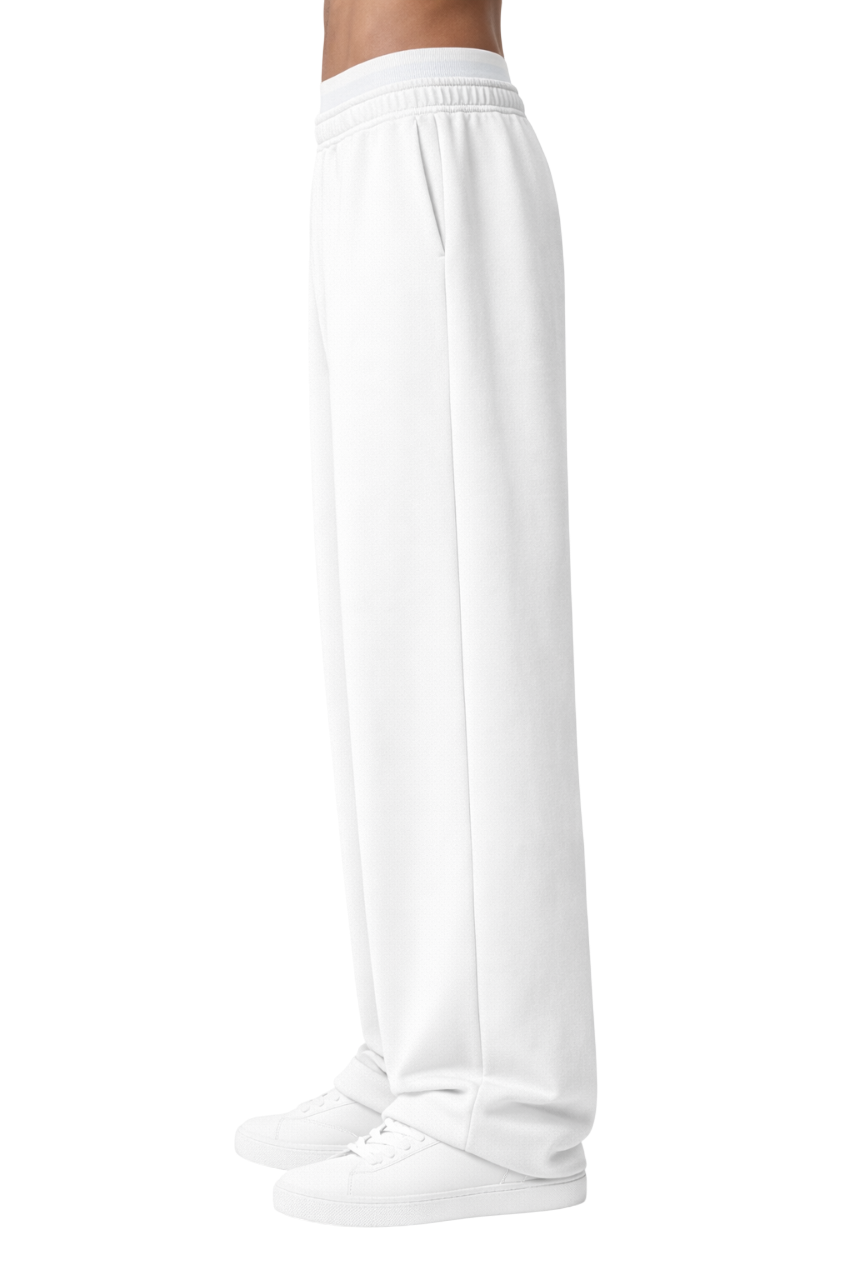 TASSI BAGGY JOGGER WHITE