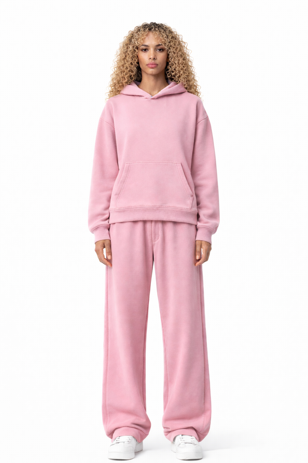 TASSI BAGGY HOODIE PINK