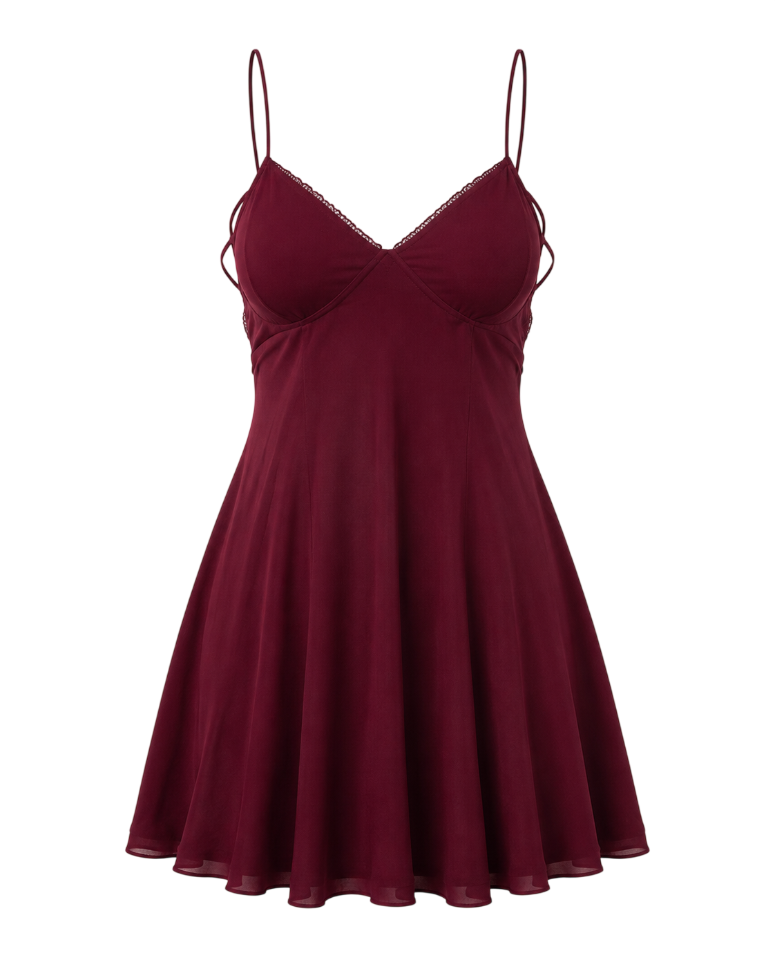 Ruby Wine Mini Dress