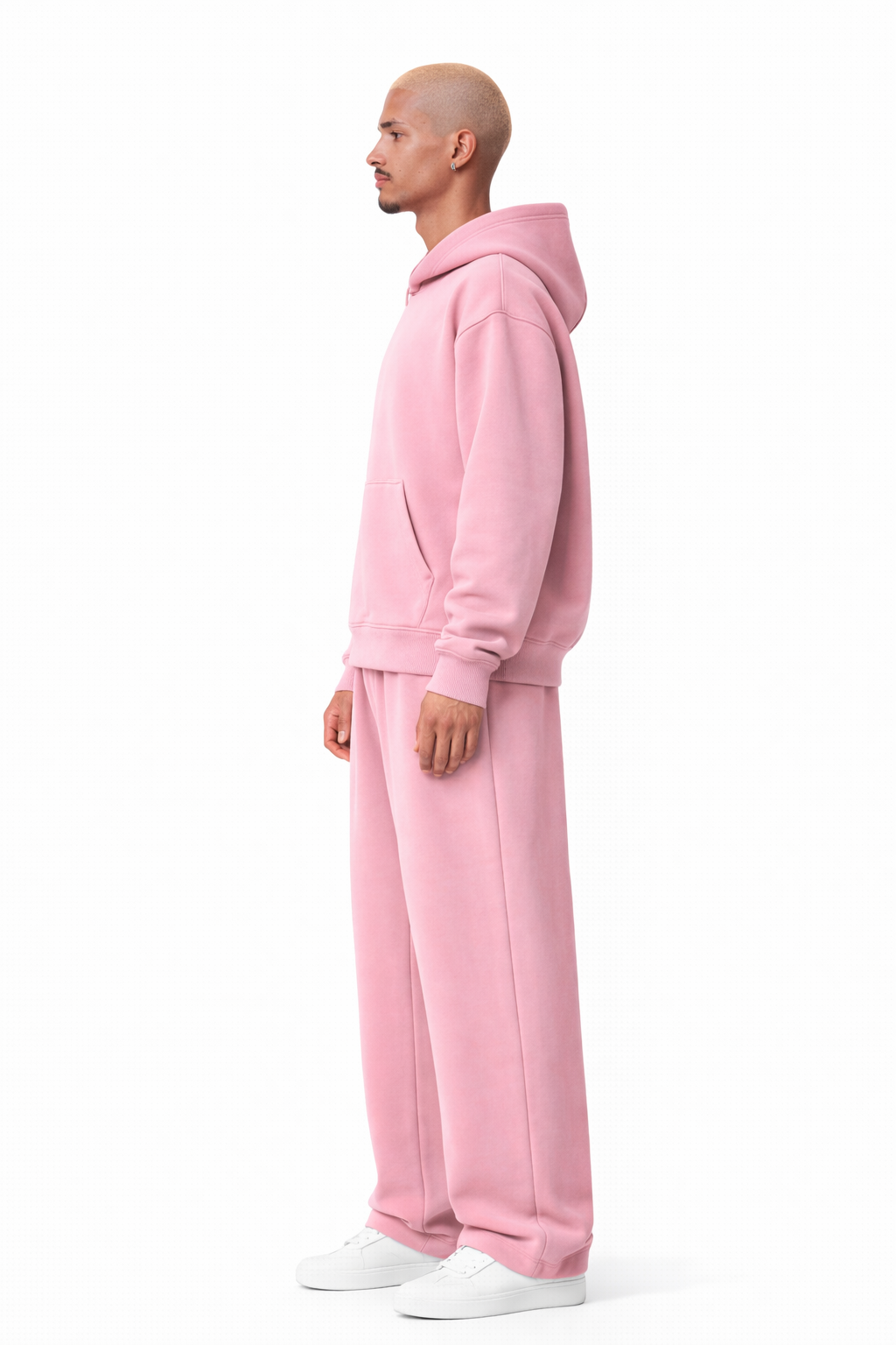 TASSI BAGGY HOODIE PINK