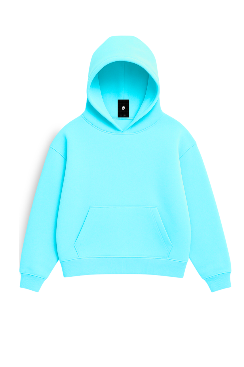 TASSI BAGGY HOODIE ICEBLAU