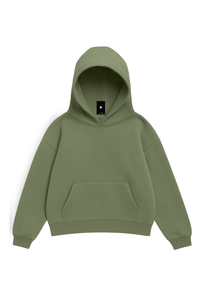 TASSI BAGGY HOODIE OLIVE