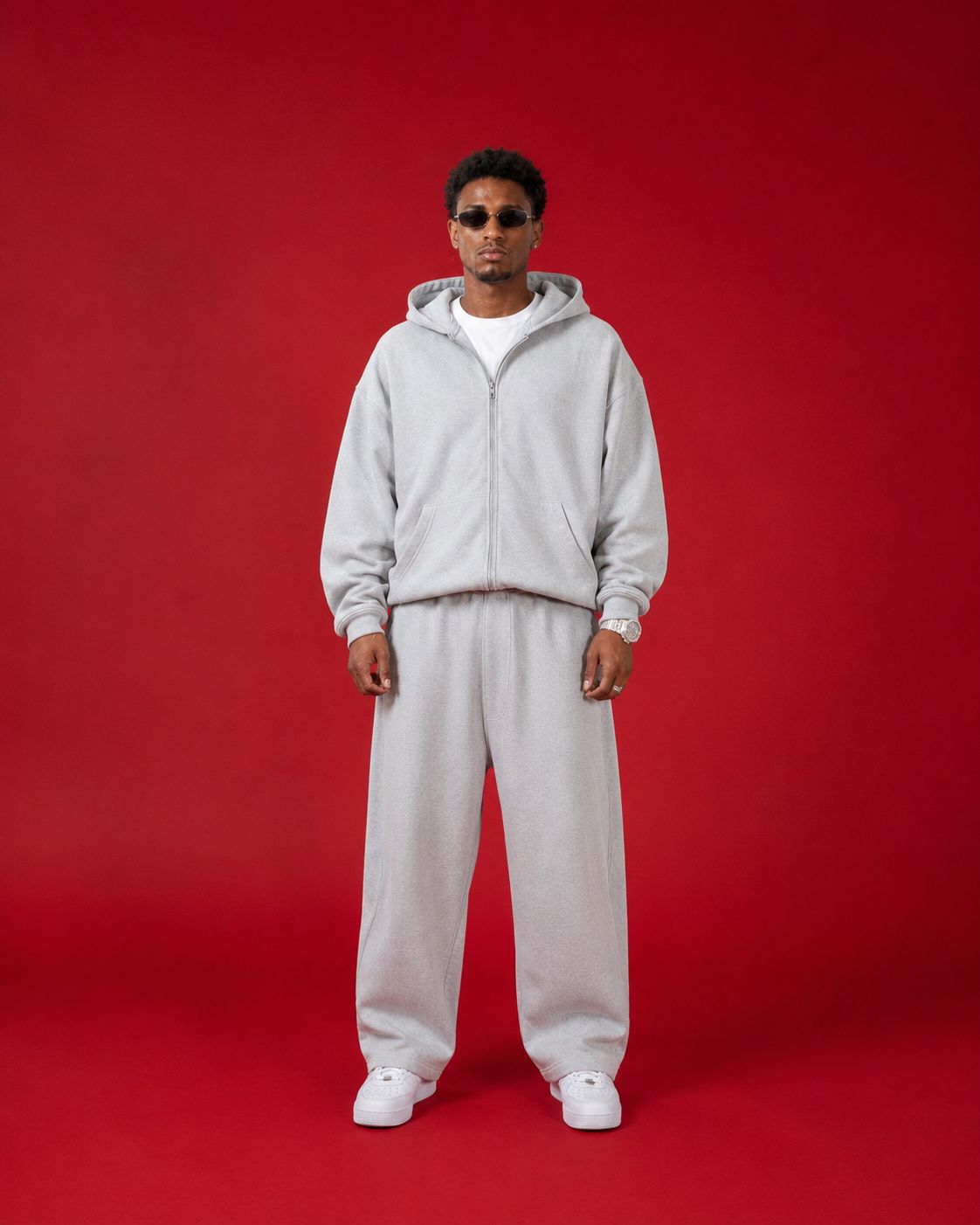 TASSI BAGGY JOGGER LIGHT GREY