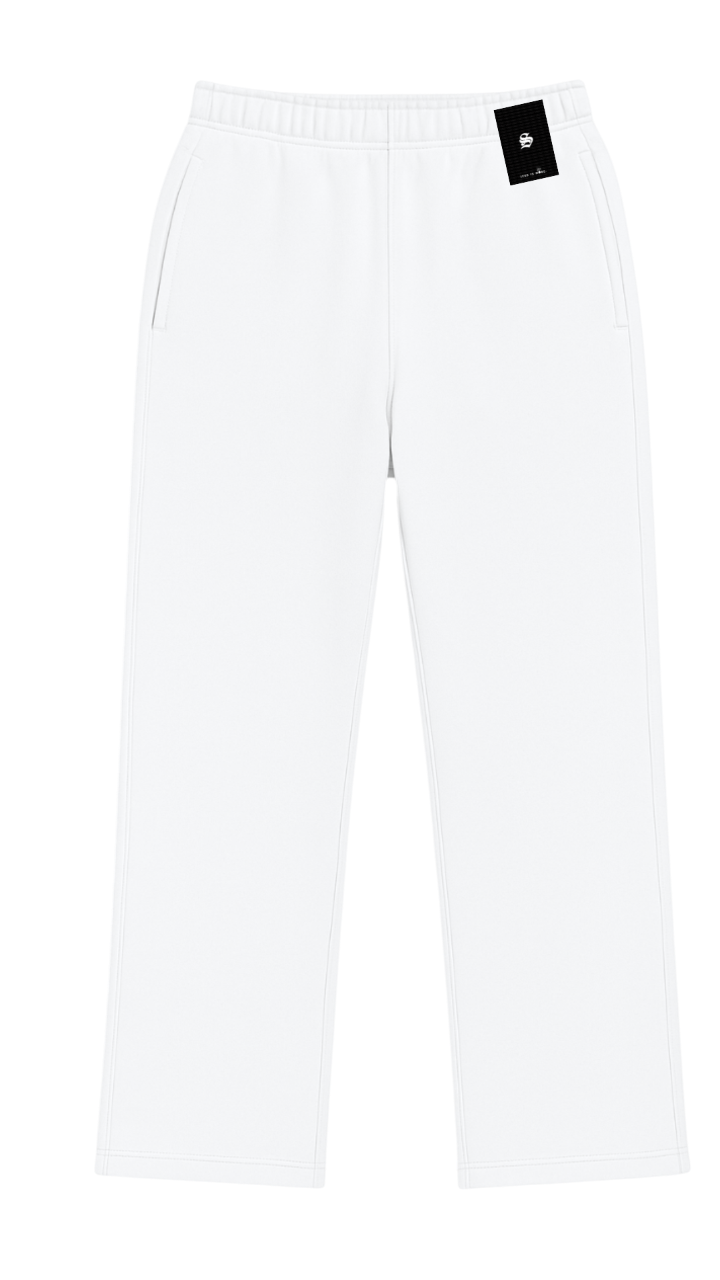 TASSI BAGGY JOGGER WHITE